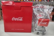 中國大陸可口可樂Coca Cola紀念版 迷你賣場手推車 購物車