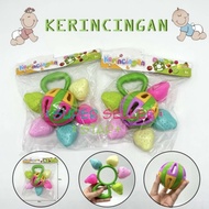 Baby Toys Ring STRAWBERRY And Big Round OCT3235