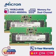 MICRON 16gb 32gb 64gb 4800mhz ddr5 Dual channel memory ram laptop sodimm pc5 38400s