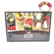 A3 Clear Case Menu / Menu Holder / Card Case/ 2-Sides View A3 Menu Holder