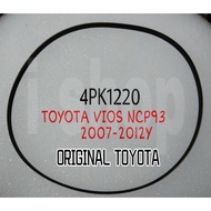 FAN BELT (ORIGINAL) TOYOTA VIOS NCP93 2007-2012Y 4PK1220 90916-T2028