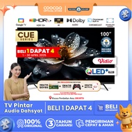[NEW]  COOCAA TV 100 inch CUE 8600 - GOOGLE TV - QLED - Smart TV - Digital TV - Netflix & Youtube - 