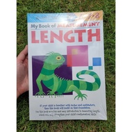 KUMON Original My Book of Measurement LENGTH Ages 6 7 8 Inches Centimeter Mathematics Skill Elementa