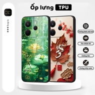 Redmi Note 14 4G phone case with calligraphy of Peace, Peace, Peace