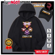 HOT BST Áo Hoodie Free Fire Team Wag Peo Rank Huyền Thoại - Hero Team [ TẶNG KÈM 1 NÓN ]