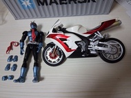 已開封，冇盒，幪面超人 SHF Kamen Rider The Next Cyclone 1 假面騎士 旋風號電單車
