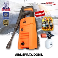 APACHE TurboSpray®️ HM3709 Water Jet High Pressure Cleaner Water Jet Sprayer Machine Mesin Cuci Kere