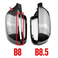 Car Mirror Cover for Audi A3 8P A4 A5 B8 B8.5 Q3 A6 C6 4F S6 Signal light protection cover SQ3 Rearv