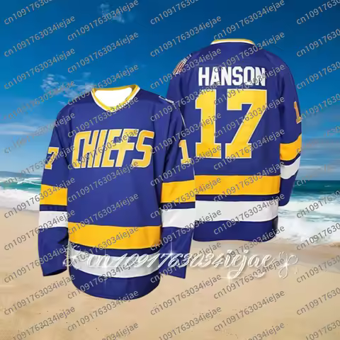 Movie Adam Sandler #18 Happy Gilmore Ice Hockey Jersey Outdoor Sports Cosplay 1996 Hip Hop Clothing 