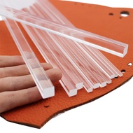 อะคริลิคใสพลาสติกสแควร์แบน Rod Bar แผ่น 3 มม.4 มม.5 มม.6 มม.8 M 10mm 15mm 20mm 25mm 30mm 40mm 50mm 6