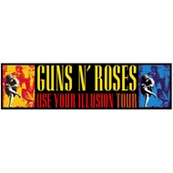 (Stiker Cermin Kereta) Windshield / glass Sticker 16" x 4.5" Guns n' Roses