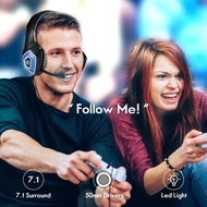 V1 Headset Gaming Headset RGB Colorful Wired Headset Subwoofer Headset PS4 Gaming