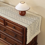 C. American Retro Table Runner Household Bedside Table TV Cabinet Dining Side Cabinet Drawer Cabinet