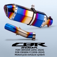 Suitable for CB500F, CB500X CBR500, CBR500R motorcycle exhaust pipe middle connecting pipe 51 mm 201