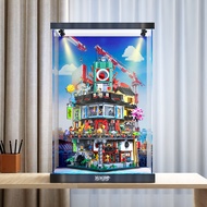 [Acrylic Transparent Display Box] Chuandi Acrylic Display Box Suitable for Lego 70620 Ninja City Bui