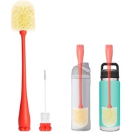 Water Bottle Cleaner Brush for Owala 24oz/32oz/40oz, 2 in 1 Bottle Cleaning Brush for YETI Rambler B