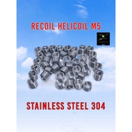 Thread Repair Recoil Helicoil M5 Stainless Steel 304 Thread Repair M5