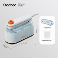 Gaabor Handheld Iron Steamer For Clothes Dual Heat Core Flat Iron For Clothes Without Water Droplet