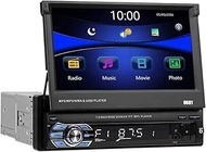 Retractable 1 Din Radio Car Stereo Audio 7 inch MP5 MP4 Player Aux/USB/TF/FM/touch screen/bluetooth 