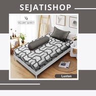 VALLERY QUINCY MOTIF BEDSHEET SINGLE SIZE 120X200 HEIGHT 30CM