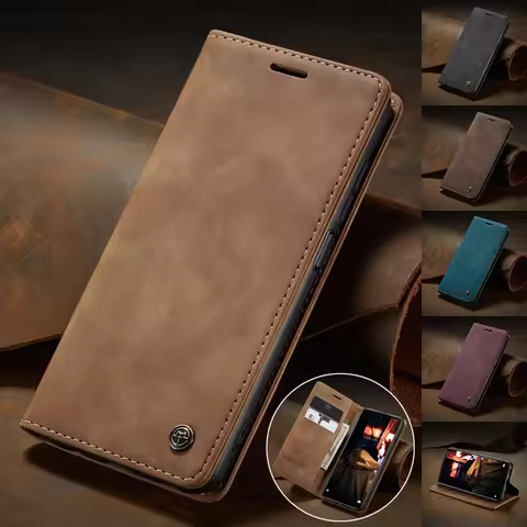 Matte Leather Case for Xiaomi Mi 9T 10T 11T 12T Pro Lite 5G Redmi Note 8 9s 10 11 11S 12 Pro Wallet 