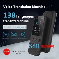 【❀ൢBurmese translation💖❀ൢ】【S80】Language Translator Offline Voice Photo Translation WiFi Portable Tra