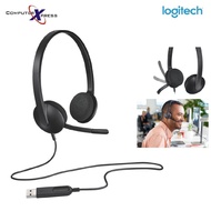 LOGITECH H340 USB COMPUTER HEADSET HEADPHONE WITH NOISE-CANCELING MIC