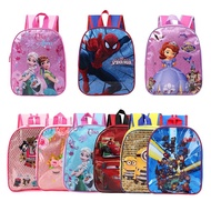 Unicorn Frozen Cars Spiderman Preschool Nursery Kindergarten School Bag Kids