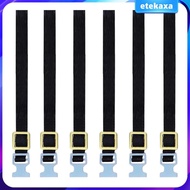 [Etekaxa] 6Pcs Luggage Rope Roof Rack Tie Down Strap 1/10 Professional Repair Portable Sturdy for RC