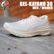 [Men/ Women] Asics รุ่น Gel Kayano 30 1011B548 103 สี ขาวล้วน FFblast+ ขายแต่ของเเท้เท่านั้น