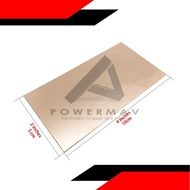 2x4 Inches Single-Sided Copper Clad PCB Prototype Circuit Board FR4 Material 1.6mm Thickness 1oz Cop