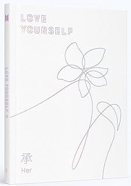 (White) - BTS - LOVE YOURSELF cheng [Her] [E ver.] +Photobook+Photocard+Folded Poster .
