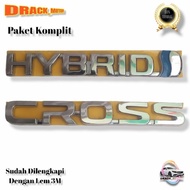SUZUKI COMPLETE PACKAGE OF HYBRID CROSS ERTIGA EMBLEM ORIGINALSUZUKI