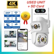 [Used Unit] 8MP 4K A28S Dual-Lens Al Human Detection CCTV Outdoor Camera - ICSEE App