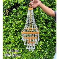 CRYSTAL CHANGER LAMP ACRYLIC CHANGER LAMP/ MINIMALIST CHANGER LAMP/ LIVING ROOM CHANGER LAMP/ DIAMET