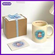 [Iniyexa] Ceramic Coffee Mug Tea Juice Drinking Cup Ceramic Mug for Home Office Men