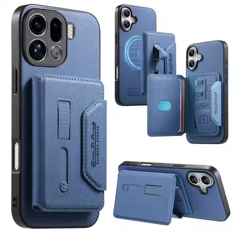 For OPPO Find X9 Pro 5G Luxury Case Detachable Leather Wallet Magnet Funda for Oppo Find X9s Pro Cas