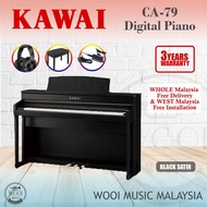 Kawai CA79 Digital Piano 88 Keys - Black Satin