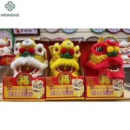 MINMENG Electric Lucky Lion Dance Handmade Toy Electric Lucky Lion Dance Musical Lion Dance