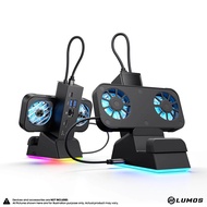 JSAUX HB0705 USB-C 7-in-1 RGB Cooling Docking Station HDMI 2.1 4K@120Hz 100w Fast Charge