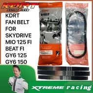 KDRT racing Fan belt BEAT FI MIO I 125 GY6 125 GY6 150 SKYDRIVE FI