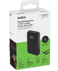 Belkin貝爾金 移動電源 65W 超级快充 19200mAh PD (BPB020)