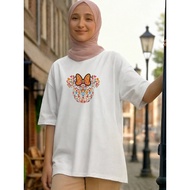 2Y916 [AIYOU] M-5XL T Shirt Baju Perempuan Style Tshirt Woman   Seluar Women Crop Top Plus Size Mura