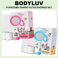 [BODYLUV] Sanrio Puresome Tanning Travel Filter Shower Head Set (Pink/Blue) Tanning Hello Kitty