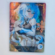 Genshin Impact Ganyu Level SSR Anime Card goddess story