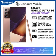 SAMSUNG GALAXY NOTE 20 ULTRA 5G | 12GB + 256GB 1 Year Warranty New Original Phone