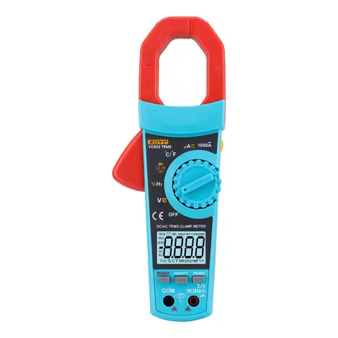 ZOYI VC902 Digital Clamp Meter Voltmeter Auto-ranging multimeter AC DC Voltage meterTemperature