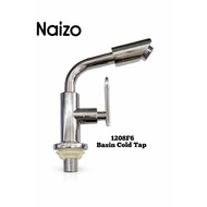 Naizo 1208F6 Basin Cold Tap Chrome Finished