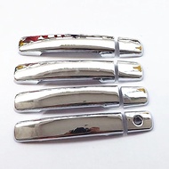 For Nissan Navara D40 Accessories Door Handle Cover Trim Plastic Chrome