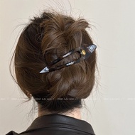 One-word Large Dovetail Clip Hair Clip Back Head Clip Duckbill Clip Hairpin Headdress